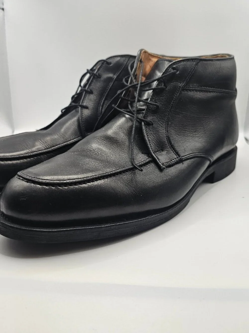 Allen Edmonds Stuart Chukka Boots Black Mens 12.5 D